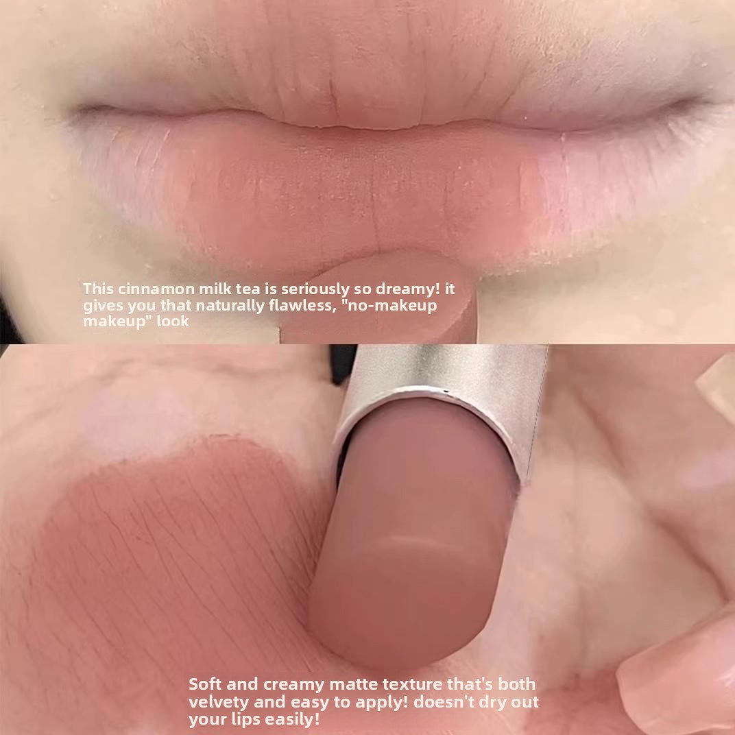 Mat Læbestift i Nude-nuancer