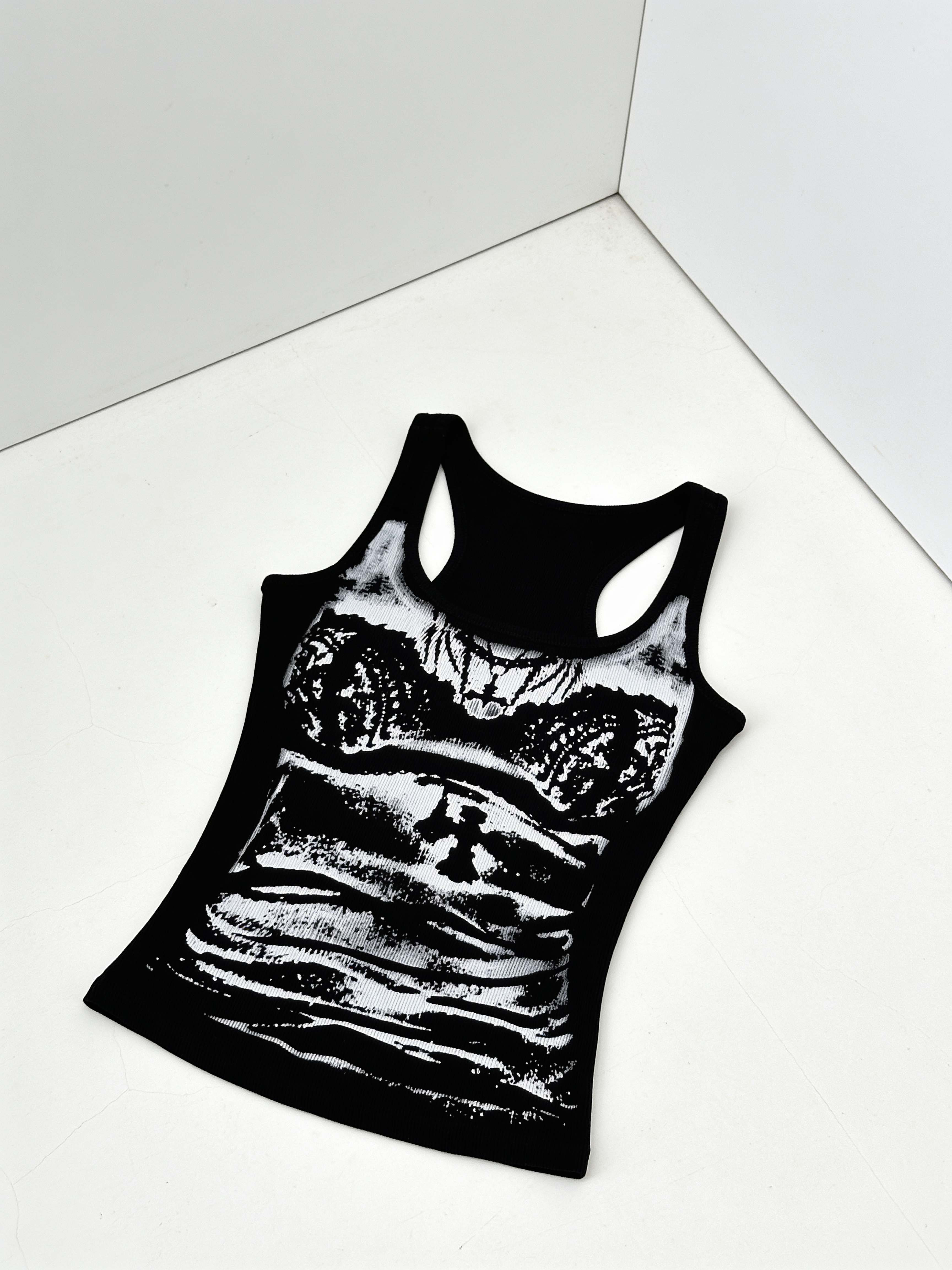Ærmeløs Rygløs Top